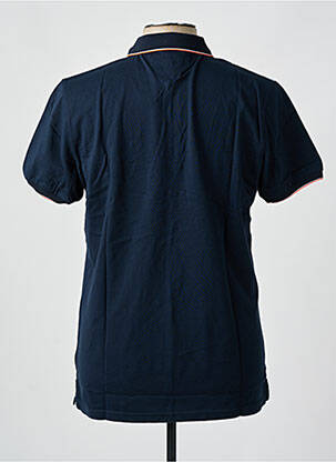 Polo coupe droite manches courtes bleu CAMBERABERO homme