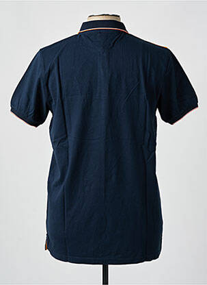 Polo coupe droite manches courtes bleu CAMBERABERO homme