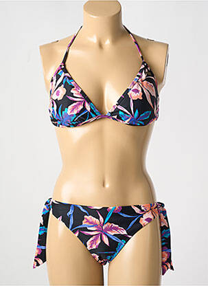 Maillot de bain 2 pièces haut triangles haut triangles noir ROXY femme