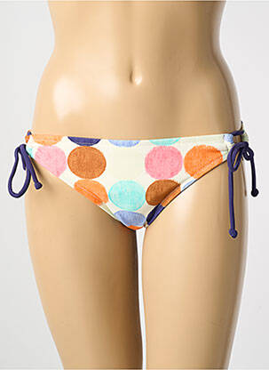 Bas de maillot de bain stretch culotte beige ROXY femme