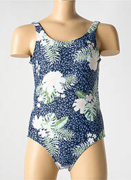 Maillot de bain 1 pièce stretch bleu ROXY fille