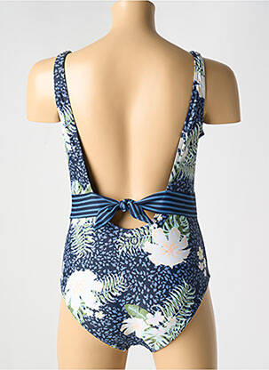 Maillot de bain 1 pièce stretch bleu ROXY fille