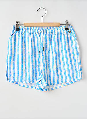 Short poches taille élastique bleu TEDDY SMITH fille