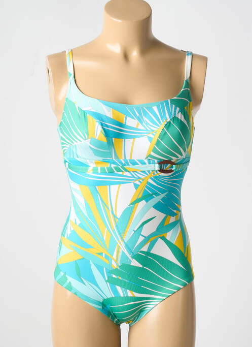 Maillot de bain 1 pièce bleu CHANTELLE pour femme