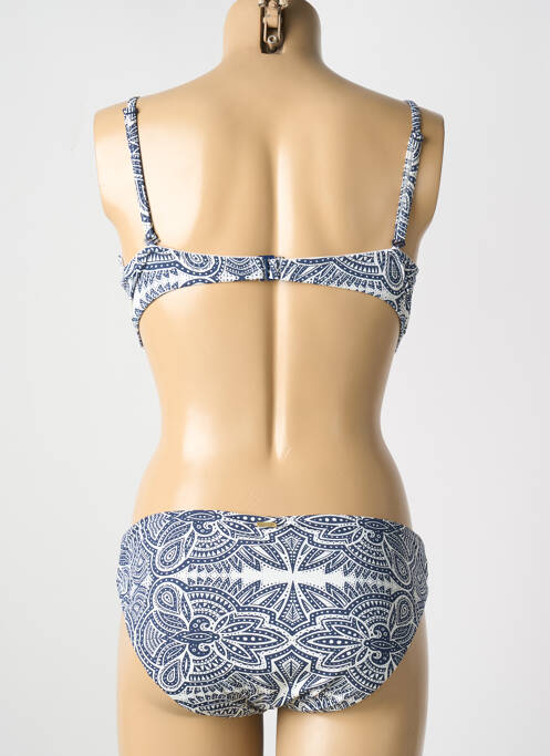 Maillot de bain 2 pièces stretch haut soutien-gorge balconnet bleu ROXY femme