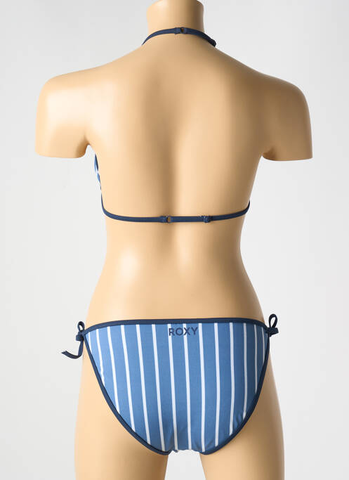 Maillot de bain 2 pièces stretch bleu ROXY fille