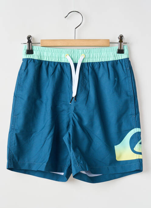 Short de bain tissage popeline bleu QUICKSILVER garcon