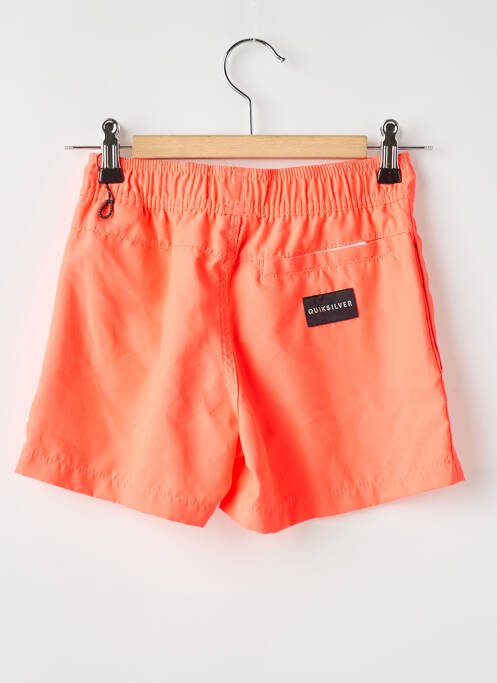 Short de bain orange QUICKSILVER garçon
