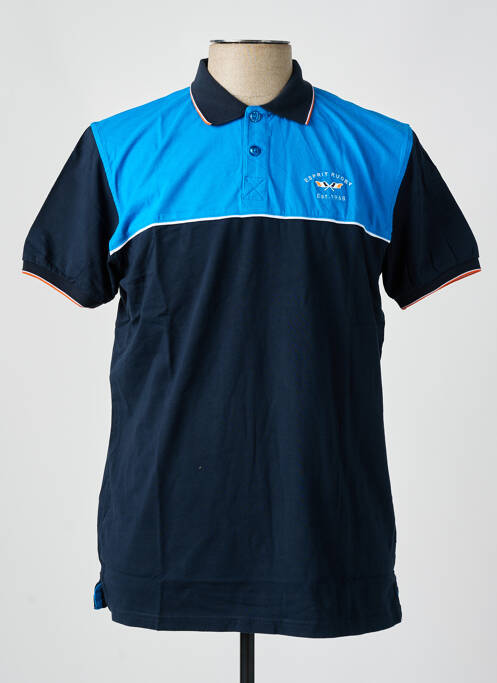 Polo bleu CAMBERABERO pour homme