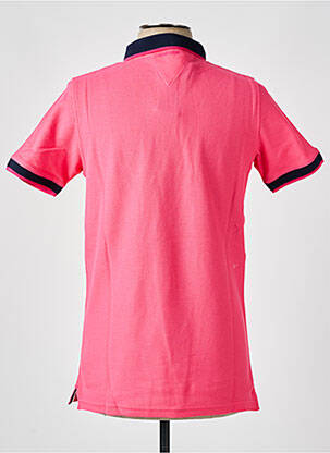 Polo coupe droite manches courtes rose CAMBERABERO homme