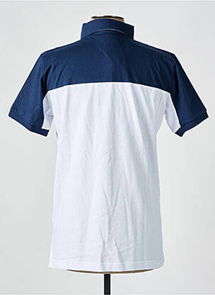 Polo tissage jersey manches courtes bleu CAMBERABERO homme