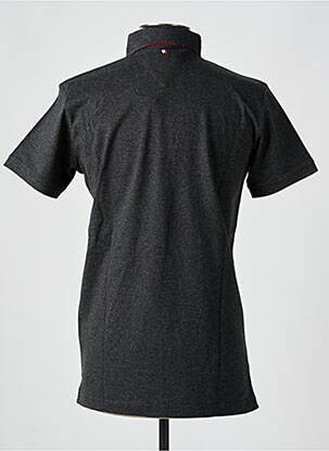 Polo tissage jersey manches courtes gris CAMBERABERO homme