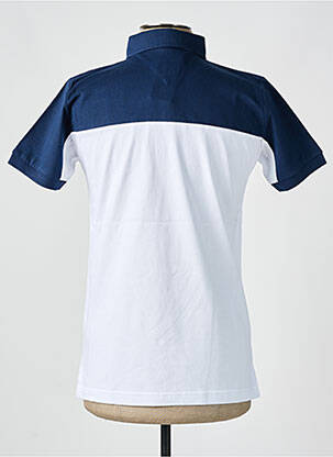 Polo tissage jersey manches courtes bleu CAMBERABERO homme