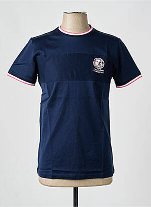 T-shirt stretch manches courtes bleu CAMBERABERO homme