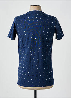 T-shirt stretch manches courtes bleu CAMBERABERO homme