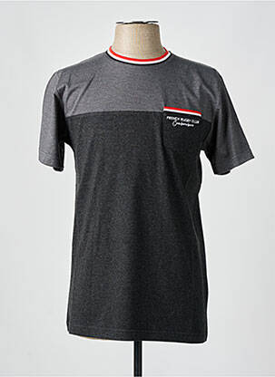 T-shirt stretch manches courtes gris CAMBERABERO homme