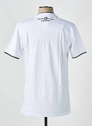 T-shirt stretch manches courtes blanc CAMBERABERO homme