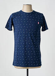 T-shirt bleu CAMBERABERO pour homme seconde vue