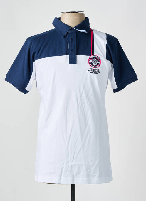 Polo bleu CAMBERABERO pour homme