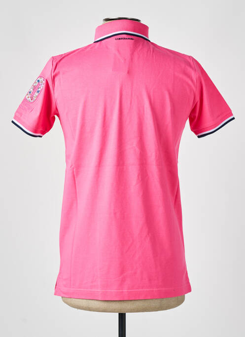 Polo rose CAMBERABERO pour homme