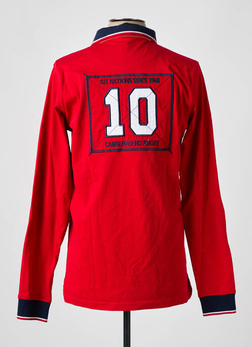 Polo rouge CAMBERABERO pour homme