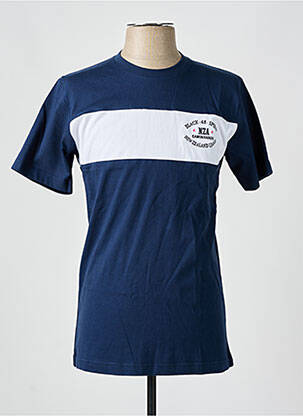 T-shirt stretch manches courtes bleu CAMBERABERO homme