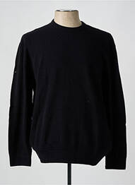 Pull col rond manches longues noir CAMBERABERO homme