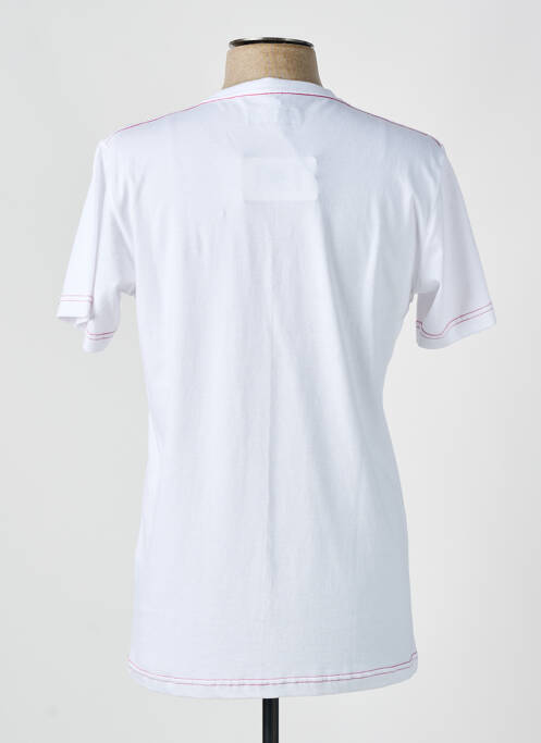 T-shirt stretch manches courtes blanc CAMBERABERO homme