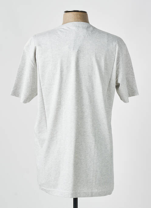 T-shirt stretch manches courtes gris CAMBERABERO homme