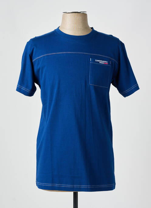 T-shirt bleu CAMBERABERO pour homme