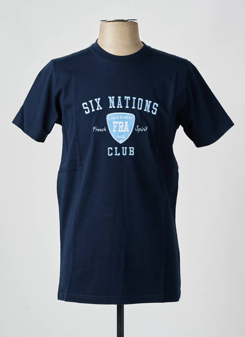 T-shirt bleu CAMBERABERO pour homme