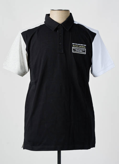 Polo noir CAMBERABERO pour homme