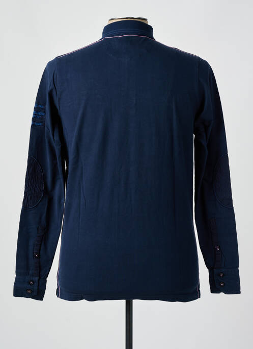 Polo bleu CAMBERABERO pour homme