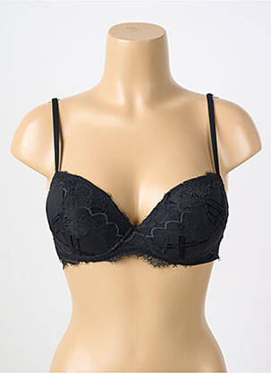 Soutien-gorge haut soutien-gorge push-up haut soutien-gorge push-up noir COTTON CLUB femme