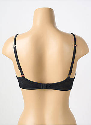 Soutien-gorge légère et transparente haut soutien-gorge emboitant noir RCRESCENTINI BY COTTON BLUB femme