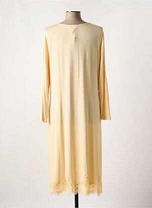 Chemise de nuit stretch jaune VIVIS femme