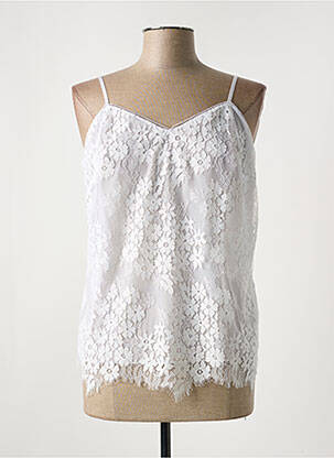 Top/caraco tissage dentelle blanc LISE CHARMEL femme