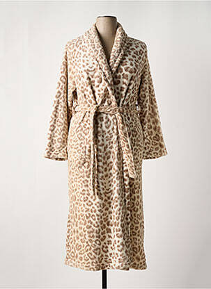 Robe de chambre poches beige TAUBERT femme