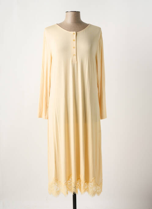Chemise de nuit jaune VIVIS pour femme