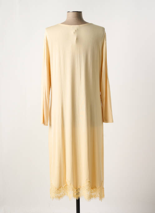 Chemise de nuit jaune VIVIS pour femme