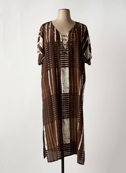 Robe de plage marron MARYAN MEHLHORN pour femme