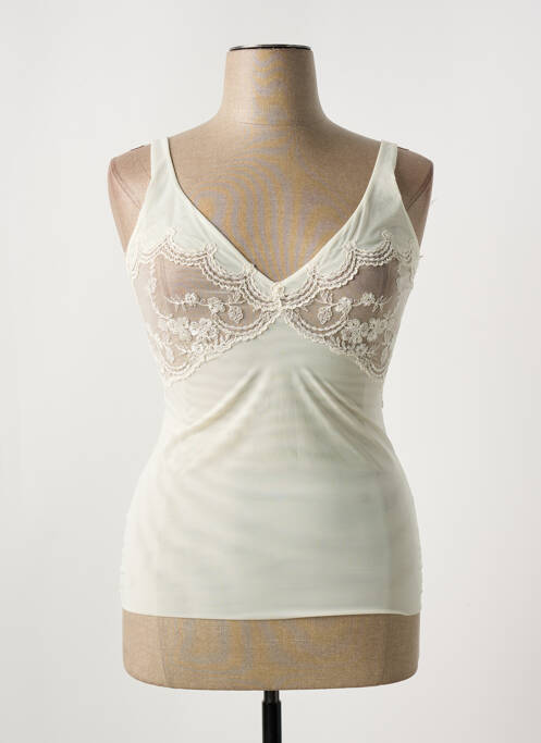 Top/Caraco blanc COTTON CLUB pour femme