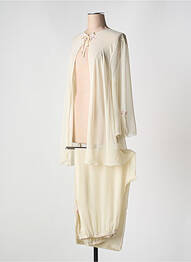 Pyjama coupe droite beige CHRISTIES femme