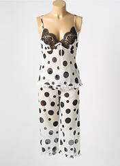 Pyjama blanc ALBA pour femme seconde vue