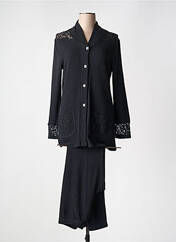 Pyjama noir REGENCE pour femme seconde vue