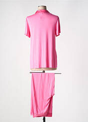 Pyjama rose VIVIS pour femme seconde vue