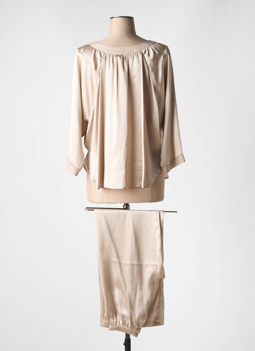 Pyjama coupe droite or VIVIS femme