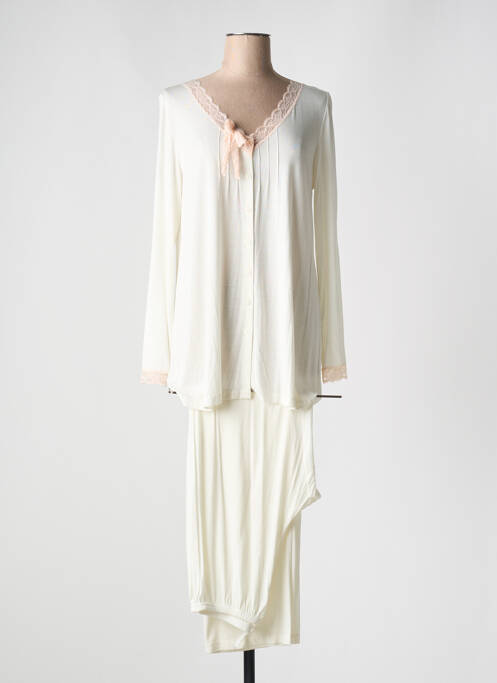 Pyjama blanc LIONELLA pour femme