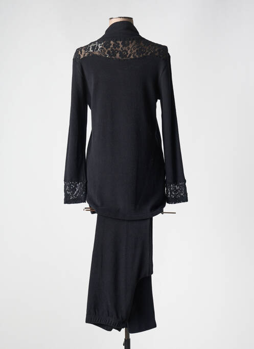 Pyjama noir REGENCE pour femme