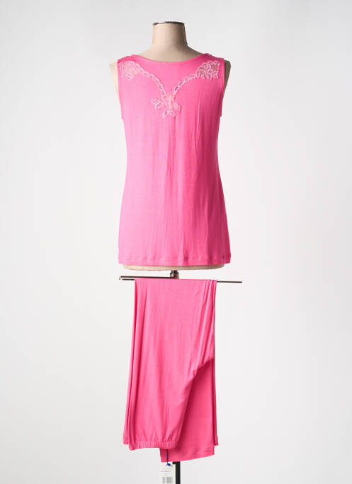Pyjama rose COTTON CLUB pour femme